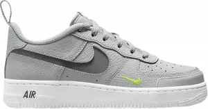 Кроссовки Nike Air Force 1 Low GS 'Light Smoke Grey', серый