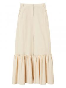 Тканая юбка макси TWINSET, нейтральный