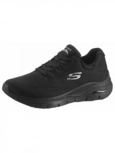 Черные кроссовки для женщин Skechers