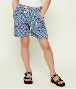 Пляжные шорты regular fit St.Barth, синий