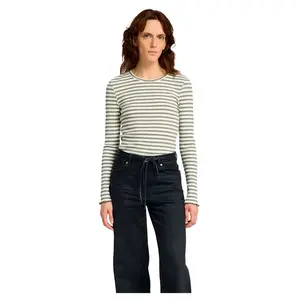 Лонгслив Selected Anna, зеленый