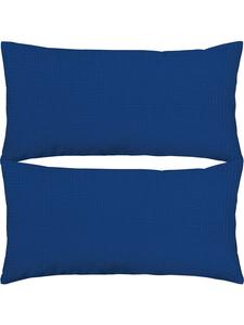 Наволочки из хлопчатобумажного волокна в упаковке, 2 шт, Wertingen, темно-синий Erwin Müller, 40 x 80 см
