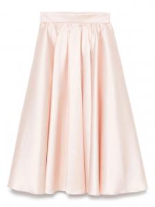 Атласная юбка миди Blanca Vita, нейтральный