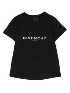 Футболка с логотипом Givenchy Kids, черный
