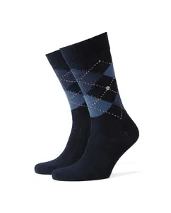 Короткие мужские носки Burlington синего цвета, мультиколор