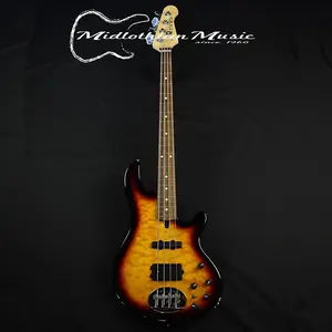 Бас-гитара Lakland Skyline 44-02 Deluxe - отделка 3-тоновый санберст (121108669) с футляром GATOR