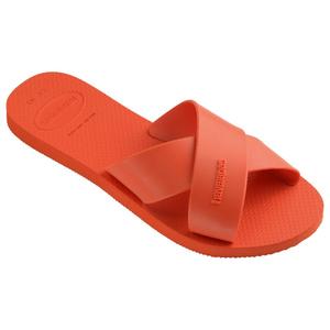 Женские аквамариновые сандалии Havaianas, оранжевый
