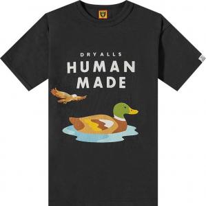 Футболка Human Made T-Shirt #2313 'Black', черный