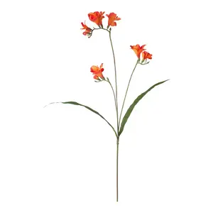 Искусственный цветок Fresia El Corte Inglés, апельсин