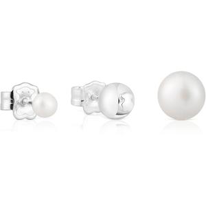 Серьги Tous Tsuri, серебро/жемчуг