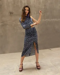 Юбка миди с принтом Noon, мультиколор