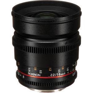 Объектив Rokinon 16 мм T2.2 Cine DS для крепления Canon EF для APS-C