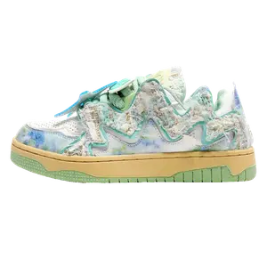 Philharmonic Износостойкие низкие скейтерские кроссовки унисекс неоново-зеленые, цвет Neon Green