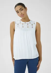 Качиара янтарный топ Kaffe, Chalk