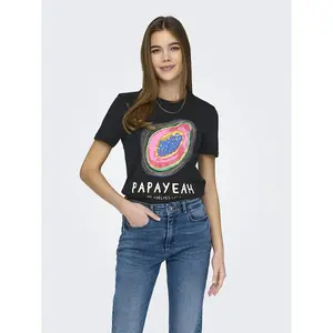 Футболка Only Blinis Life Reg, синий