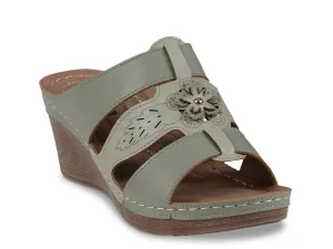 Сандалии Spring Wedge Sandal Good Choice, темно-зеленый