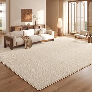 Budis Ковер 120х200 см для гостиной/спальни, винтажный светлый люкс, моющийся, со стираемым рисунком, утолщенный противоскользящий