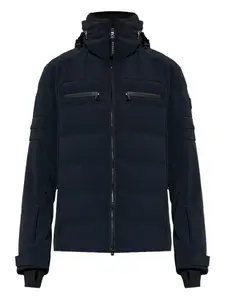 Лыжная куртка Minho с капюшоном и застежкой-молнией Bogner, черный