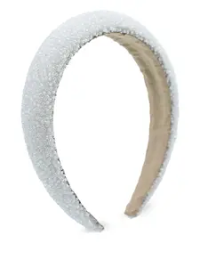 Ободок с бисером Mimi Tutu, белый