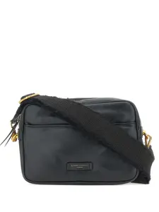 Сумка через плечо с логотипом GIANNI CHIARINI, черный