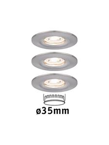 Встраиваемый светодиодный светильник Nova Mini, базовый комплект, жесткий Paulmann