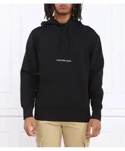 Институциональная толстовка Regular fit Calvin Klein Jeans, черный
