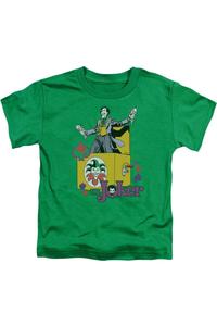 DC Comics Футболка с принтом "Эти рыбки заряжены" для малышей Gildan, зеленый