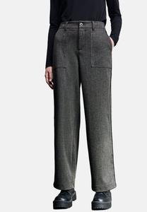 Брюки Street One Studio STRAIGHT, Grau/Dark Grey