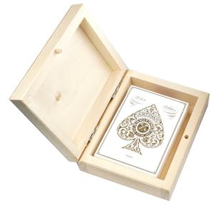 Игральные карты BICYCLE ARTISAN WHITE, 1 КОЛОДА, в деревянной коробке*