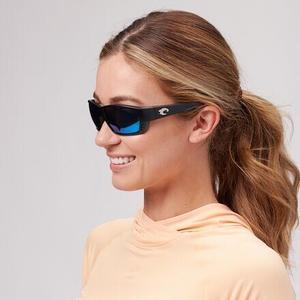 Поляризационные солнцезащитные очки Tuna Alley 580G Costa, цвет Matte Black/Blue Mirror