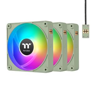 Вентилятор Thermaltake CT120 EX Reverse ARGB, 3 шт, зеленый