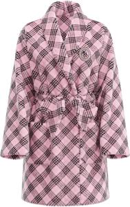 Халат короткий уютный Victoria's Secret, цвет клетчатый розовый, новый, Pink Logo