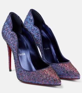 Туфли-лодочки Hot Chick 100 с люрексом® Christian Louboutin, разноцветный