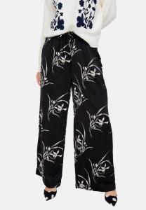 Брюки Lily & Lionel LANGE LILLIBET WIDE LEG LARGE FLORAL PRINT, Black