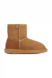 Замшевые зимние ботинки Platinum Stinger Slim Mini Emu Australia, коричневый