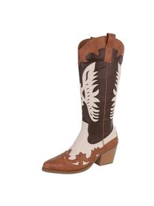 Сапоги Ital-Design, цвет camel und beige