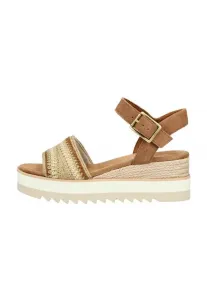 Сандалии на платформе Toms, Dark Beige