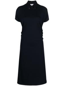 Brunello Cucinelli платье миди с пайетками, синий