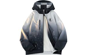 Куртка ветровка Warrior Huichao Riding The Wind Collection Водоотталкивающая, водонепроницаемая, ветрозащитная Унисекс, Аврора Пурпур