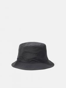 Панама с сетчатой подкладкой и вышивкой в виде компаса Stone Island 9100012 NYLON METAL IN ECONYL, черный