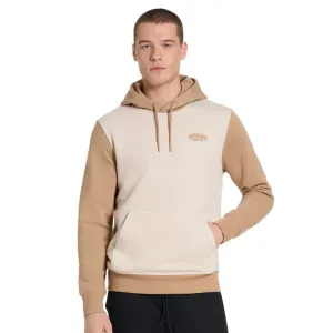 Мужская флисовая толстовка с капюшоном и цветными блоками Hurley, белый