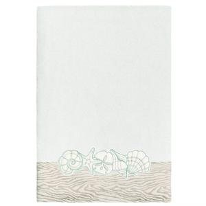 Linum Домашний текстиль, турецкий хлопок, набор из 2 украшенных банных полотенец из ракушек