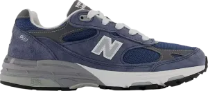 Кроссовки New Balance Wmns 993 Made In USA Wide 'Arctic Grey', фиолетовый