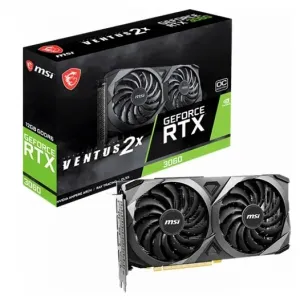Видеокарта MSI GeForce RTX 3060 VENTUS 2X OC (LHR) [RTX 3060 VENTUS 2X 12G OC]