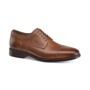 Водонепроницаемые оксфорды branning xc4 cap-toe Johnston & Murphy, коричневый