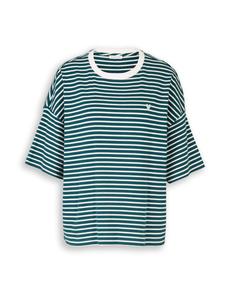 TOM TAILOR Футболка оверсайз в цвете petrol