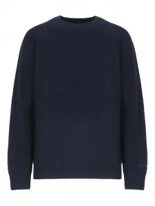 Рифленый свитер с рукавами-реглан Mc2 Saint Barth, синий