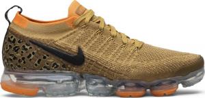 Кроссовки Nike Air VaporMax Flyknit 2 'Leopard', коричневый