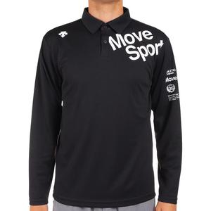 Спортивные поло для мужчин DESCENTE, черный