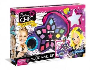 Clementoni, креативный набор Crazy Chic Musical Makeup